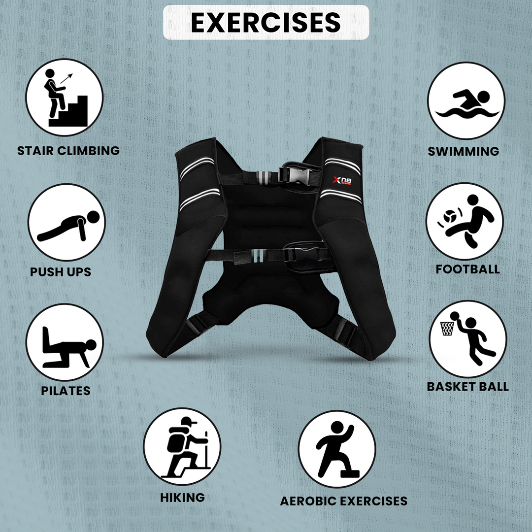 Shop Xn8 Sports Weighted Vest UK For Workouts Xn8 Sports