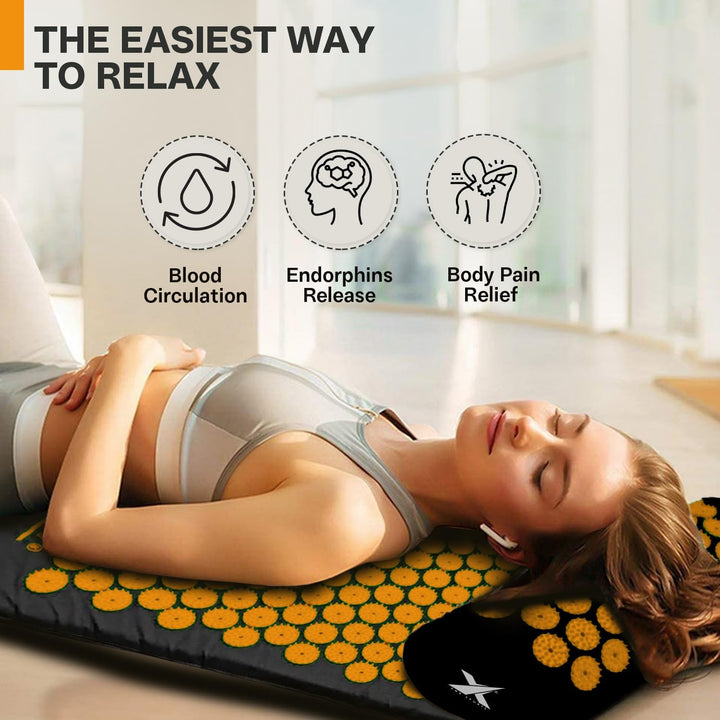 XN8 Acupressure Mat and Pillow Set