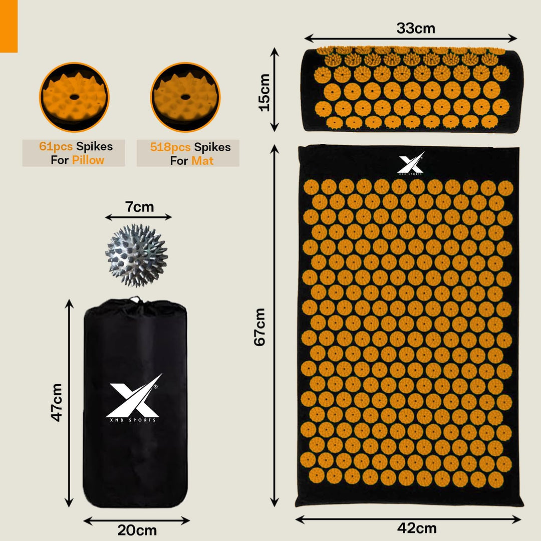 XN8 Acupressure Mat and Pillow Set