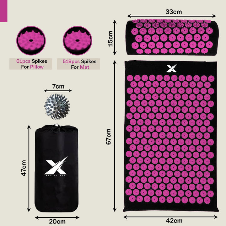 XN8 Acupressure Mat and Pillow Set