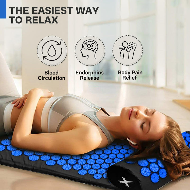 XN8 Acupressure Mat and Pillow Set