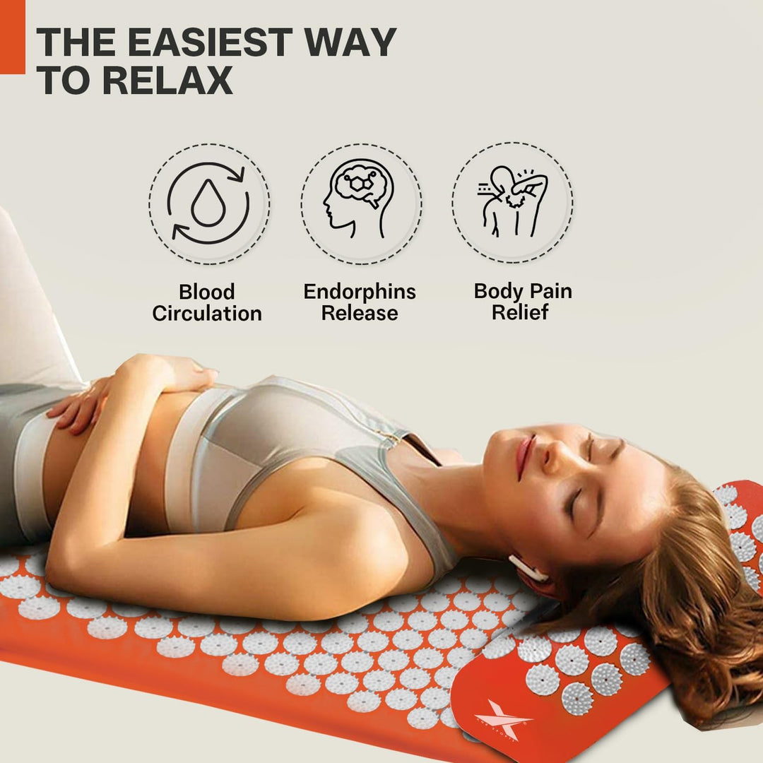 XN8 Acupressure Mat and Pillow Set