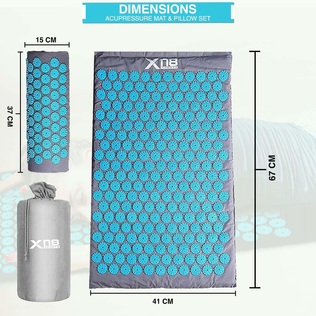 XN8 Acupressure Mat and Pillow Set