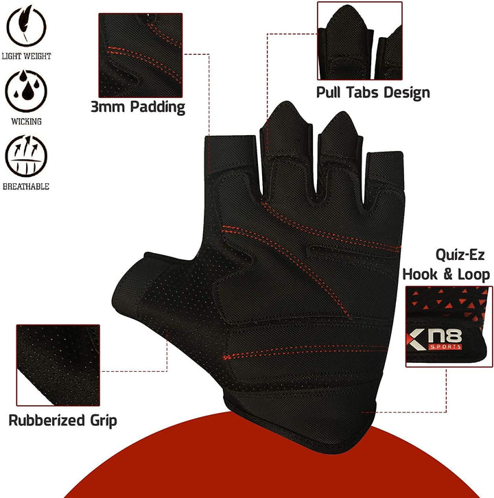 Xn8 Weightlifting Gloves Spandex