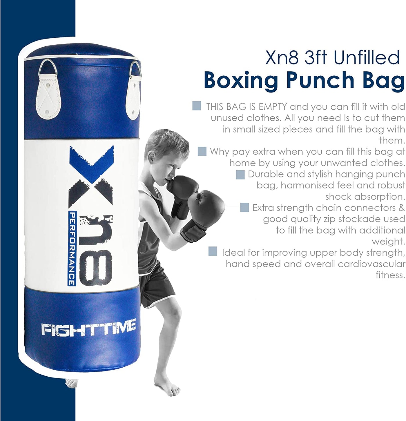 Xn8 Sports Punch Bag Kids