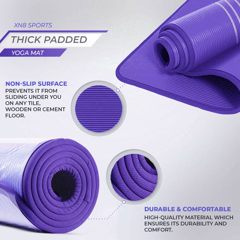 Xn8 Sports 15mm NBR Yoga Mat