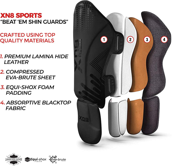 Xn8 Sports Shin Guards BMS