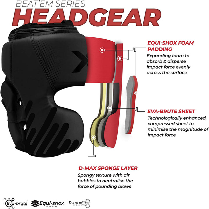 Xn8 Sports Head Guard BMS