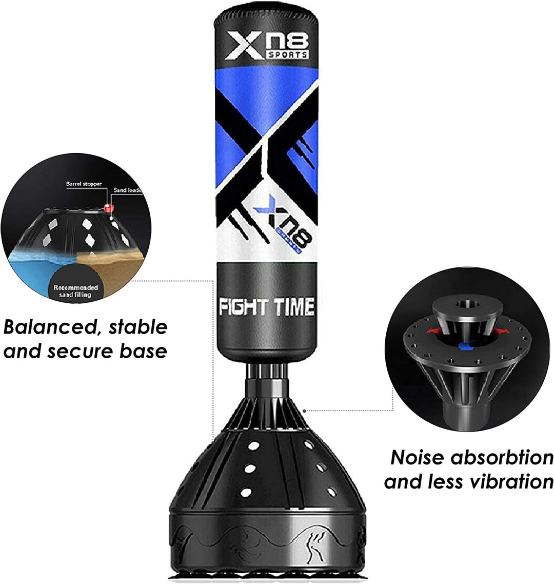 Xn8 Sports Standing Punch Bag for Mixed Martial Arts, Boxing, Kickboxing, Muay Thai