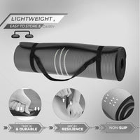 Xn8 Sports 15mm NBR Yoga Mat