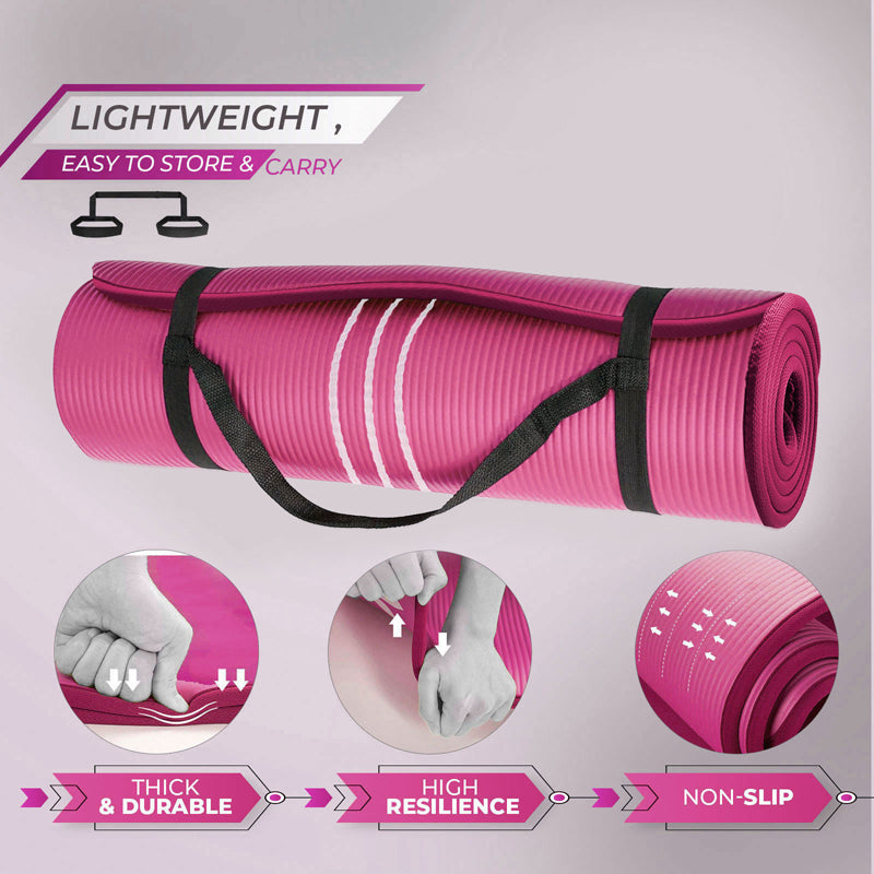 Xn8 Sports 15mm NBR Yoga Mat