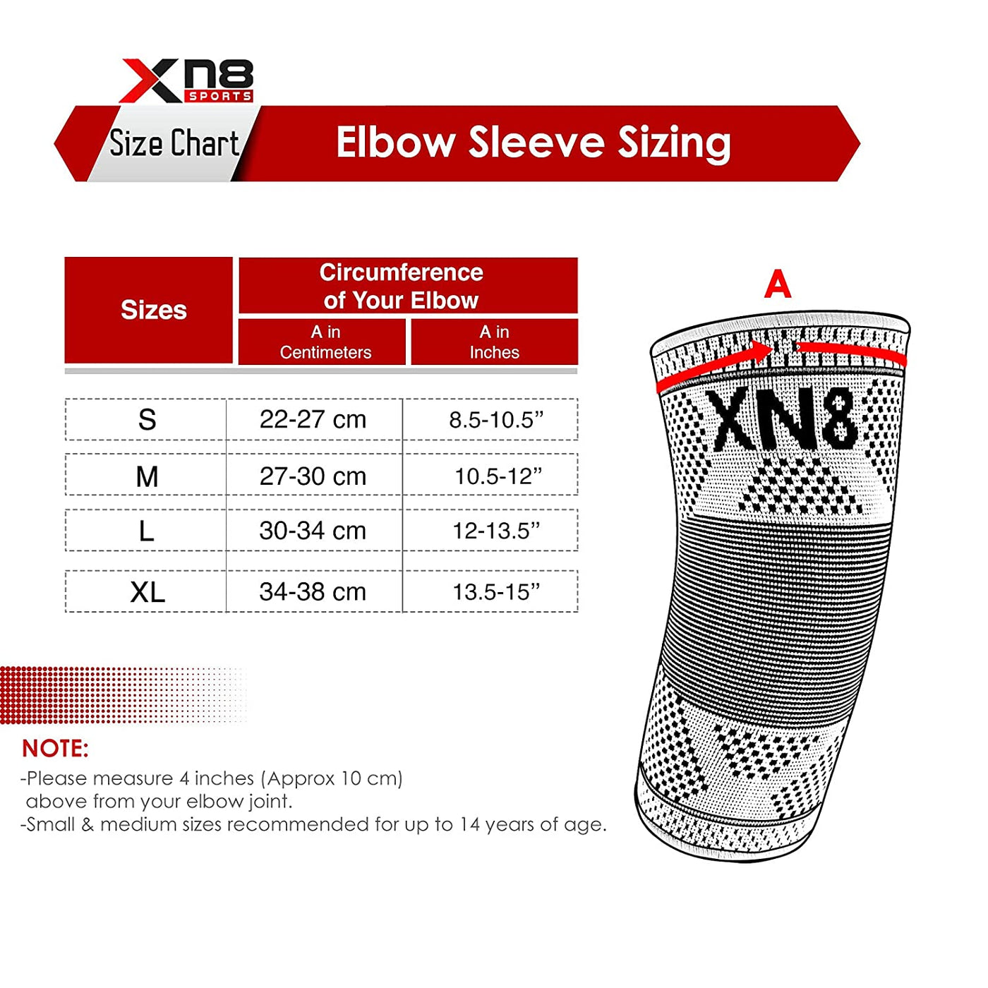 Xn8 Sports Elbow Support Brace
