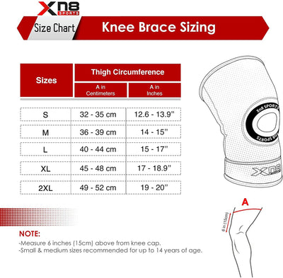 Xn8 Sports Knee Support Brace M3633