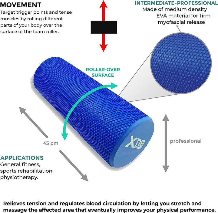 Xn8 Fitness Foam Roller Massager