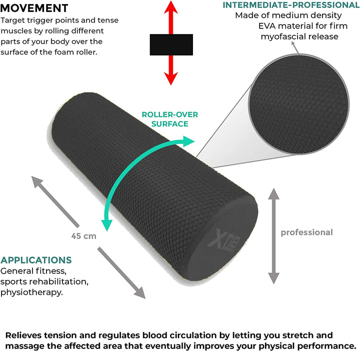 Xn8 Fitness Foam Roller Massager