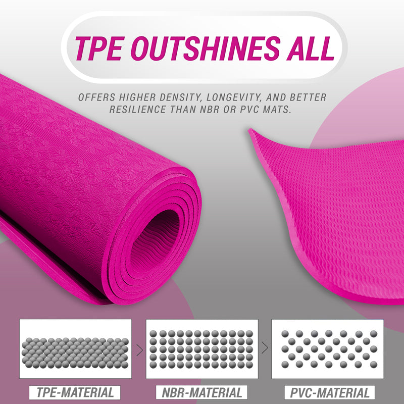 TPE Xn8 Sports Yoga Mat 6mm