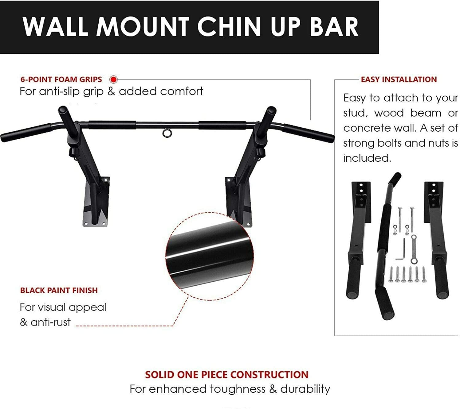 Buy Now Xn8 Multifunctional Wall Mounted Pull Up Bar | Xn8 Sports