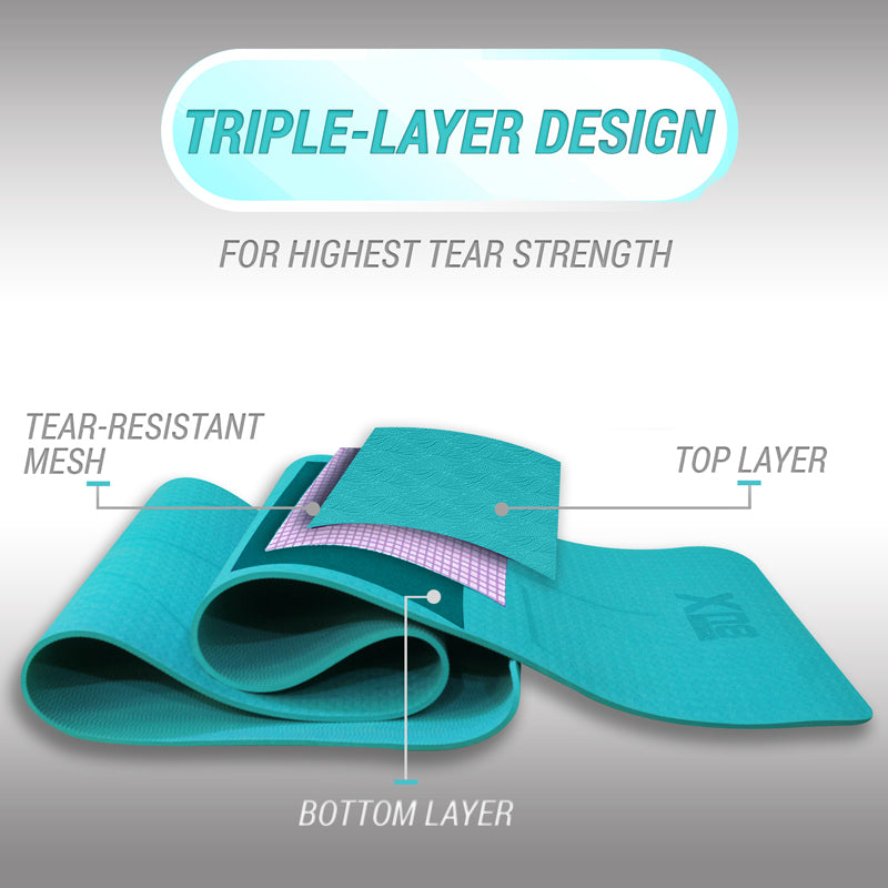 TPE Xn8 Sports Yoga Mat 6mm