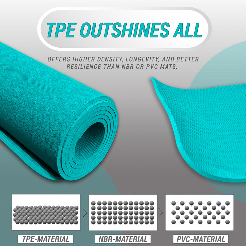 TPE Xn8 Sports Yoga Mat 6mm