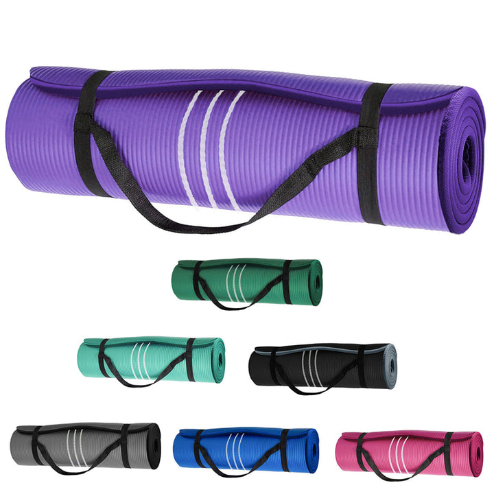 XN8 NBR Yoga Mat 15mm with Carry Strap