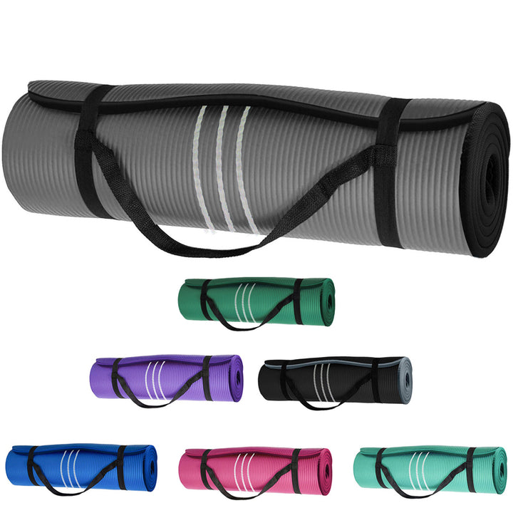 XN8 NBR Yoga Mat 15mm with Carry Strap