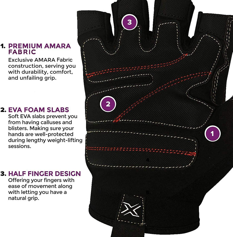 Xn8 Sports Amara Fabric Gloves