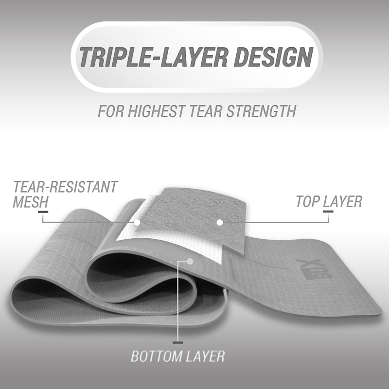 TPE Xn8 Sports Yoga Mat 6mm