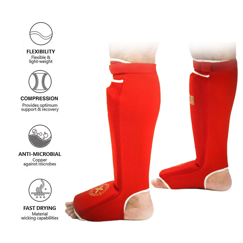 Xn8 Sports Shin Guards Instep