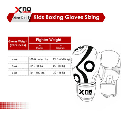 Xn8 Sports Boxing Gloves Kids