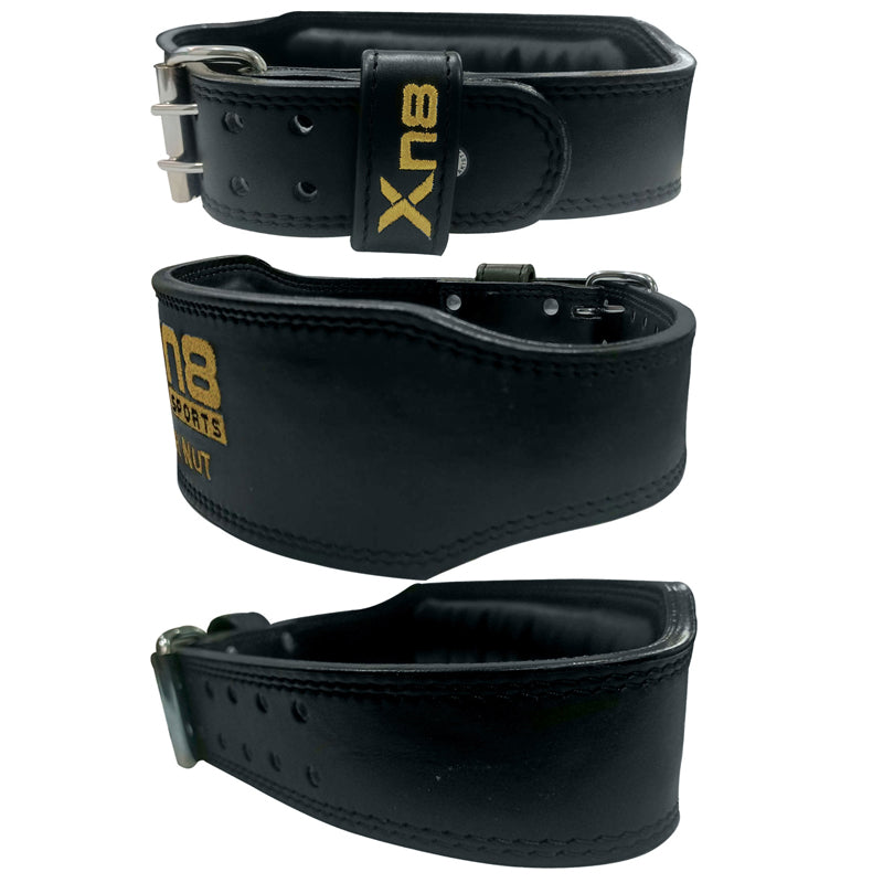 Xn8 Sports Leather Weightlifting Belt 4"