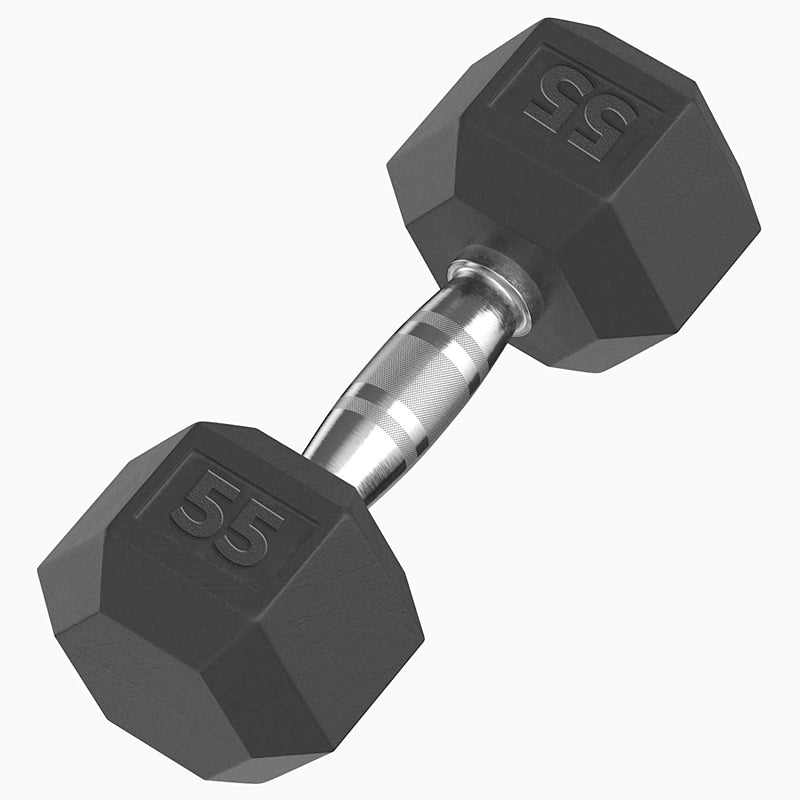 Xn8 Sports 55lb Dumbbells Black