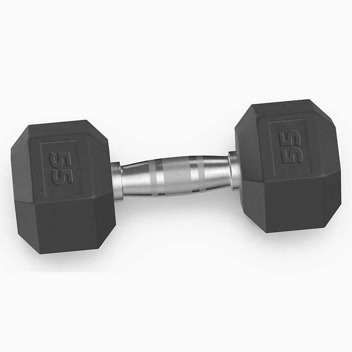 Xn8 Sports Buy Rubber Dumbbells Black