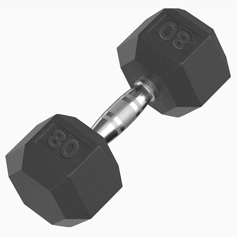 Xn8 Sports Best Dumbbells 80lb Black