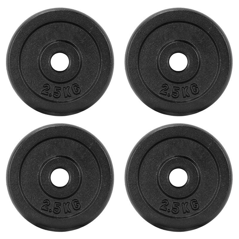 Xn8 Sports Weight Plates 1.5" Hole 1.25kg, 2.5kg, 5kg, and 10kg