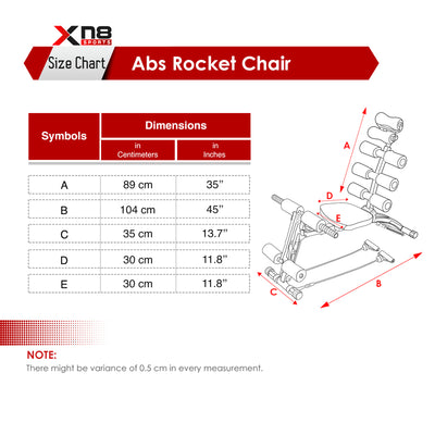 Xn8 Sports Ab Rocket Chair