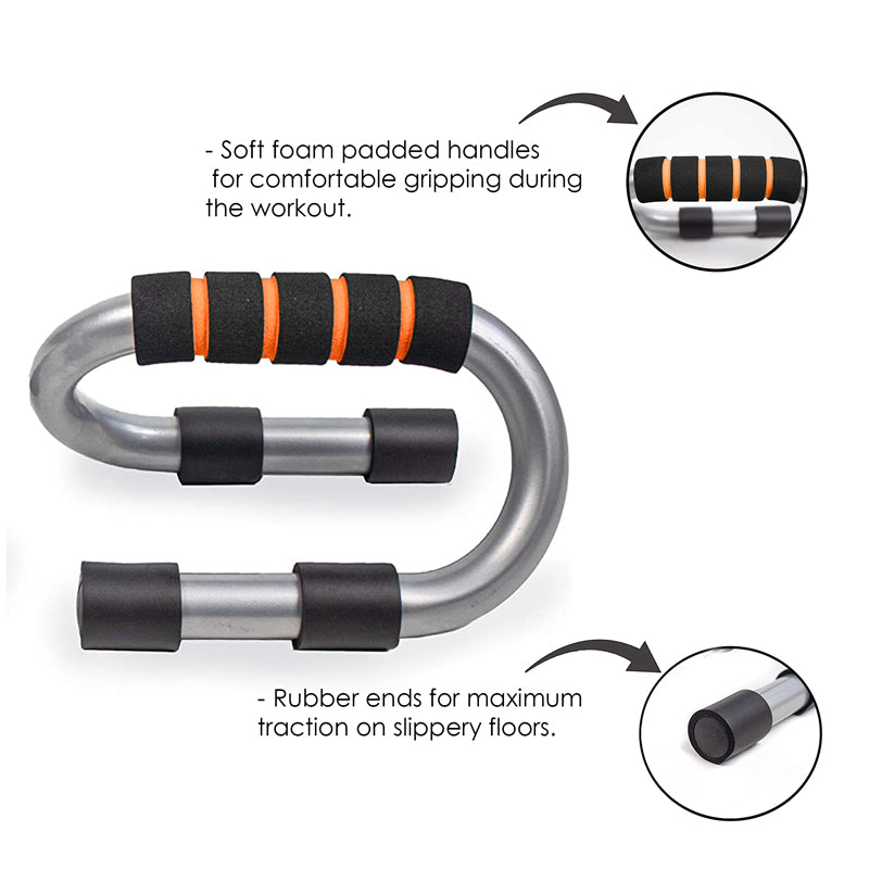 Xn8 Sports Push Up Bar Steel