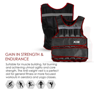 Xn8 Sports Weighted Vest Workout