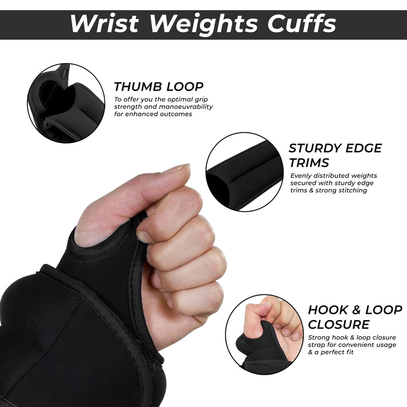 Xn8 Wrist Weights 0.5kg-2kg