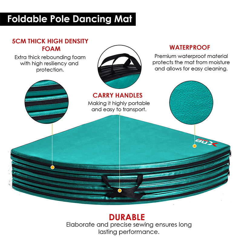 Pole Dance Mat, Draagbare Veiligheid Yoga Vloermatten, Opvouwbare Pole Dance Mat Gym Oefening Fitness Veiligheid Padding Voor Party Pub Home Club( Size:120X3CM,Color:Zwart Pole Dance Mat, Draagbare Veiligheid Yoga Vloermatten, Opvouwbare Pole Dance Mat Gym Oefening Fitness Veiligheid Padding Voor Party Pub Home Club( Size:120X3CM,Color:Zwart