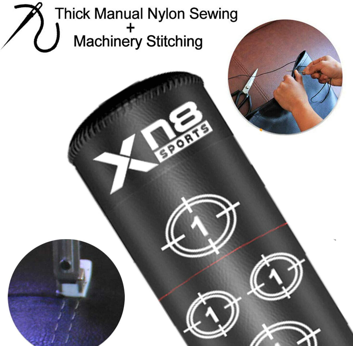 Xn8 Sports Standing Punch Bag for Mixed Martial Arts, Boxing, Kickboxing, Muay Thai