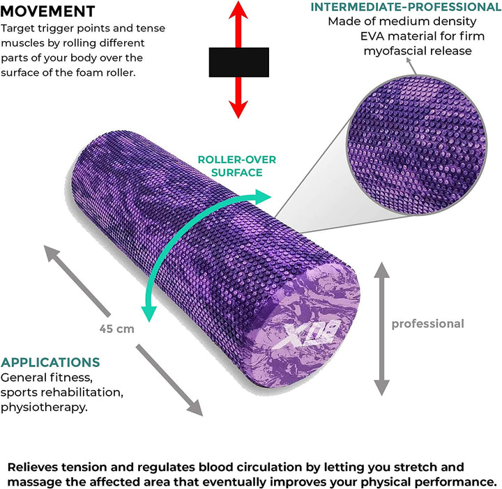 Xn8 Fitness Foam Roller Massager