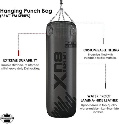 Xn8 Sports Hanging punching bag Unfilled