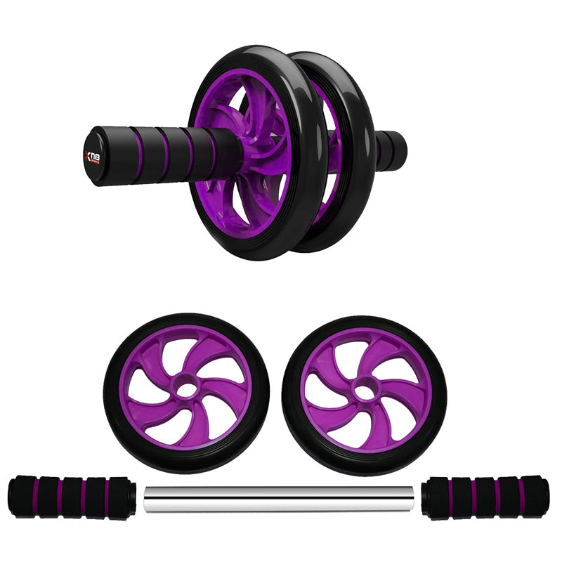 Xn8 Sports Ab Wheel Roller Purple Color