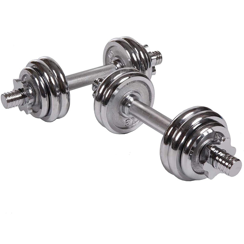 Xn8 Sports Best Dumbbells Silver