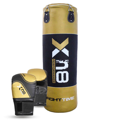 Xn8 Sports Hanging Punch Bag Golden