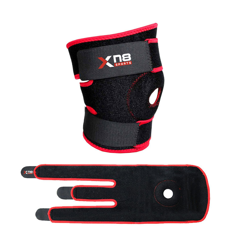 Xn8 Sports Knee Brace Running Red Color