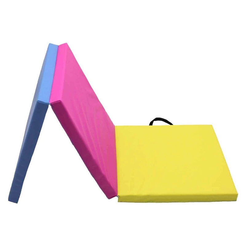 Folding Gymnastic Mats Rainbow 4