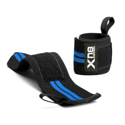 Xn8 Sports Best Weightlifting Gloves With Wrist Support Blue Color