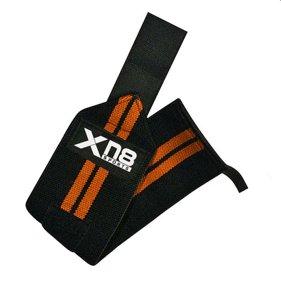 Xn8 Sports Weight Lifting Gloves With Wrist Support Orange Color