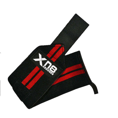 Xn8 Sports Weight Lifting Gloves With Wrist Support Red